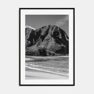 Kauai Photo B&W Poster