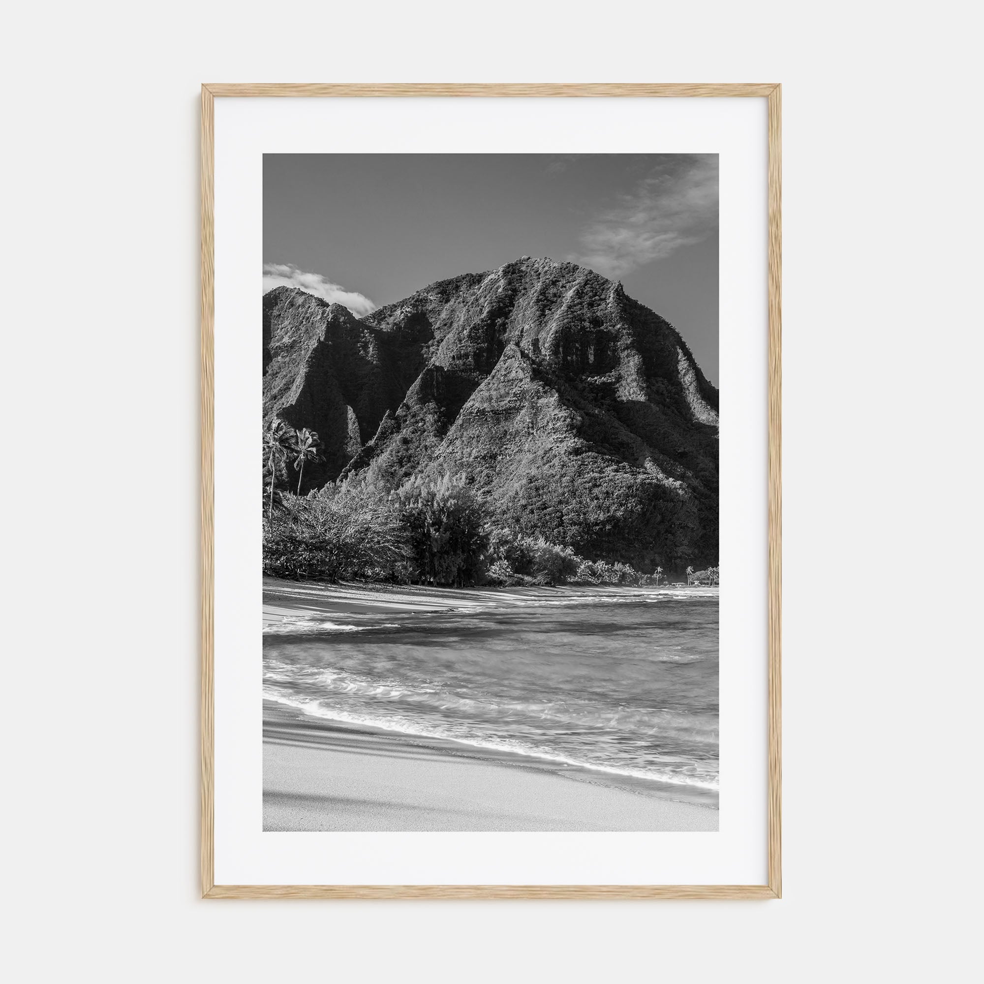 Kauai Photo B&W Poster