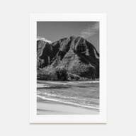 Kauai Photo B&W Poster