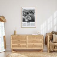 Kauai Travel B&W No 1 Poster