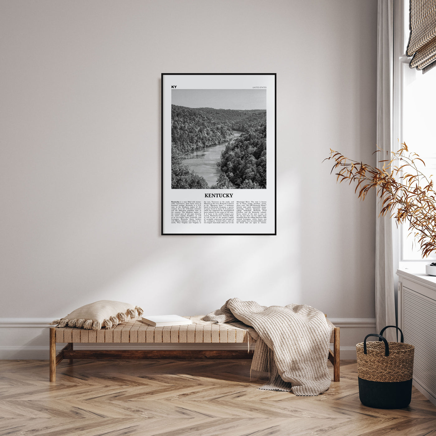 Kentucky Travel B&W No 1 Poster
