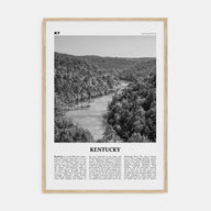 Kentucky Travel B&W No 1 Poster