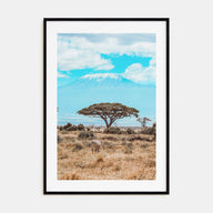 Kenya Photo Color Poster