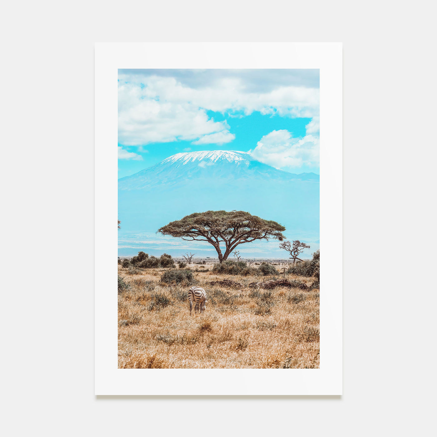 Kenya Photo Color Poster