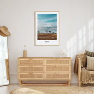 Kenya Portrait Color Poster