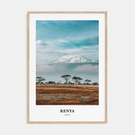 Kenya Portrait Color Poster