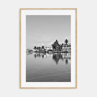 Key West Photo B&W Poster
