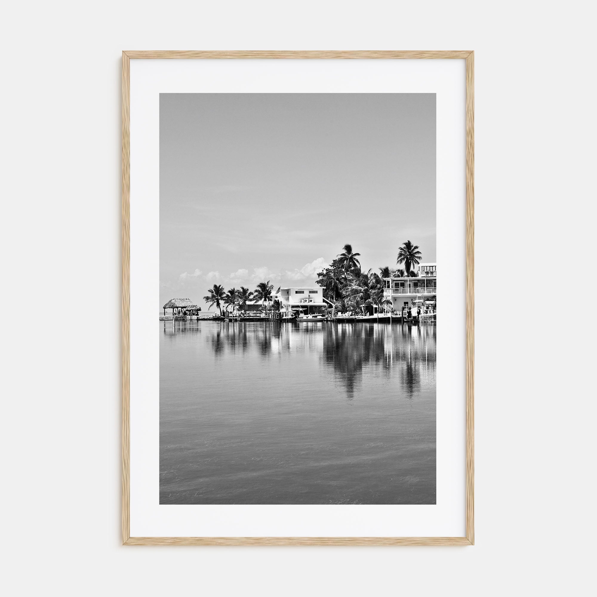 Key West Photo B&W Poster