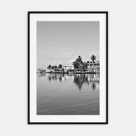 Key West Photo B&W Poster