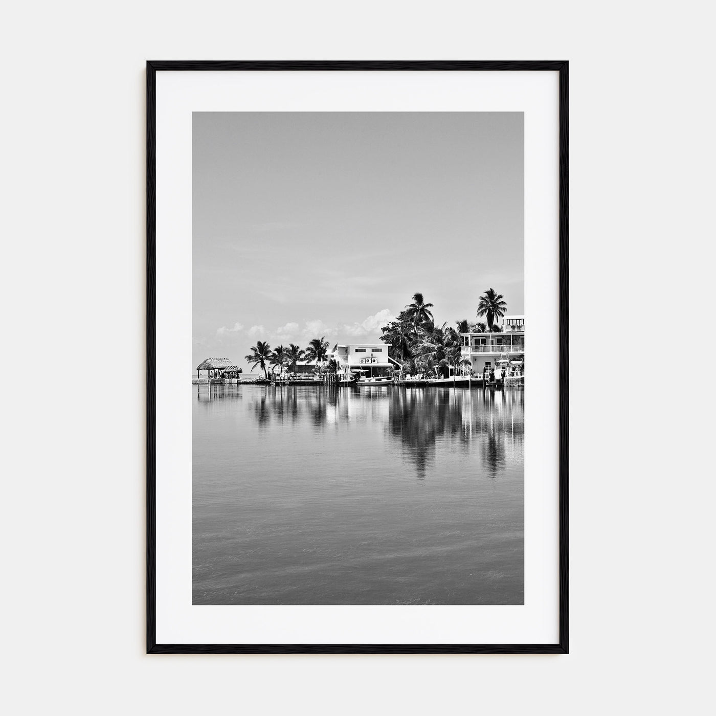 Key West Photo B&W Poster