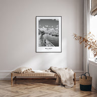 Key West Portrait B&W No 2 Poster