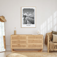 Key West Portrait B&W No 2 Poster