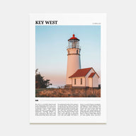 Key West Travel Color Poster