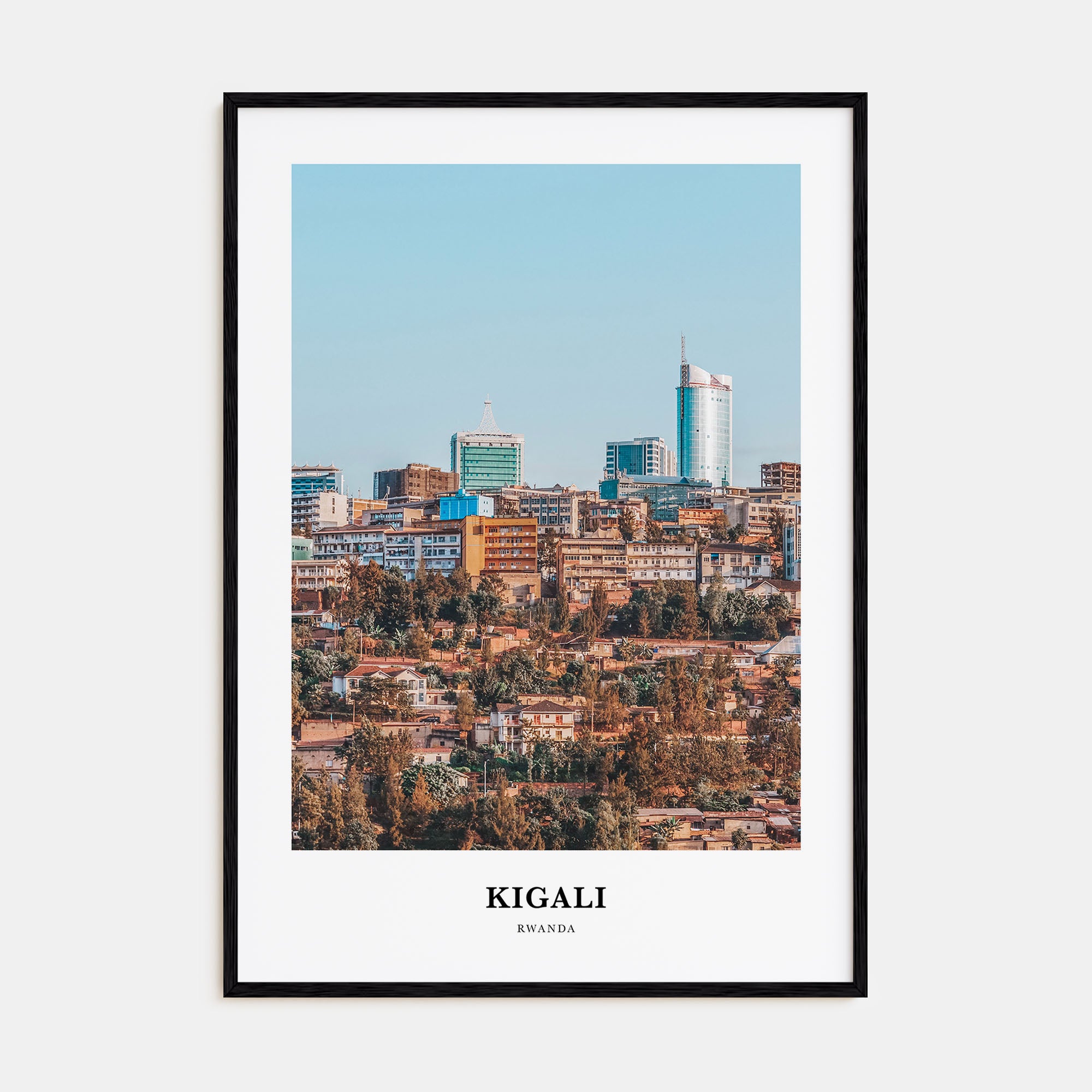 Kigali Portrait Color Poster