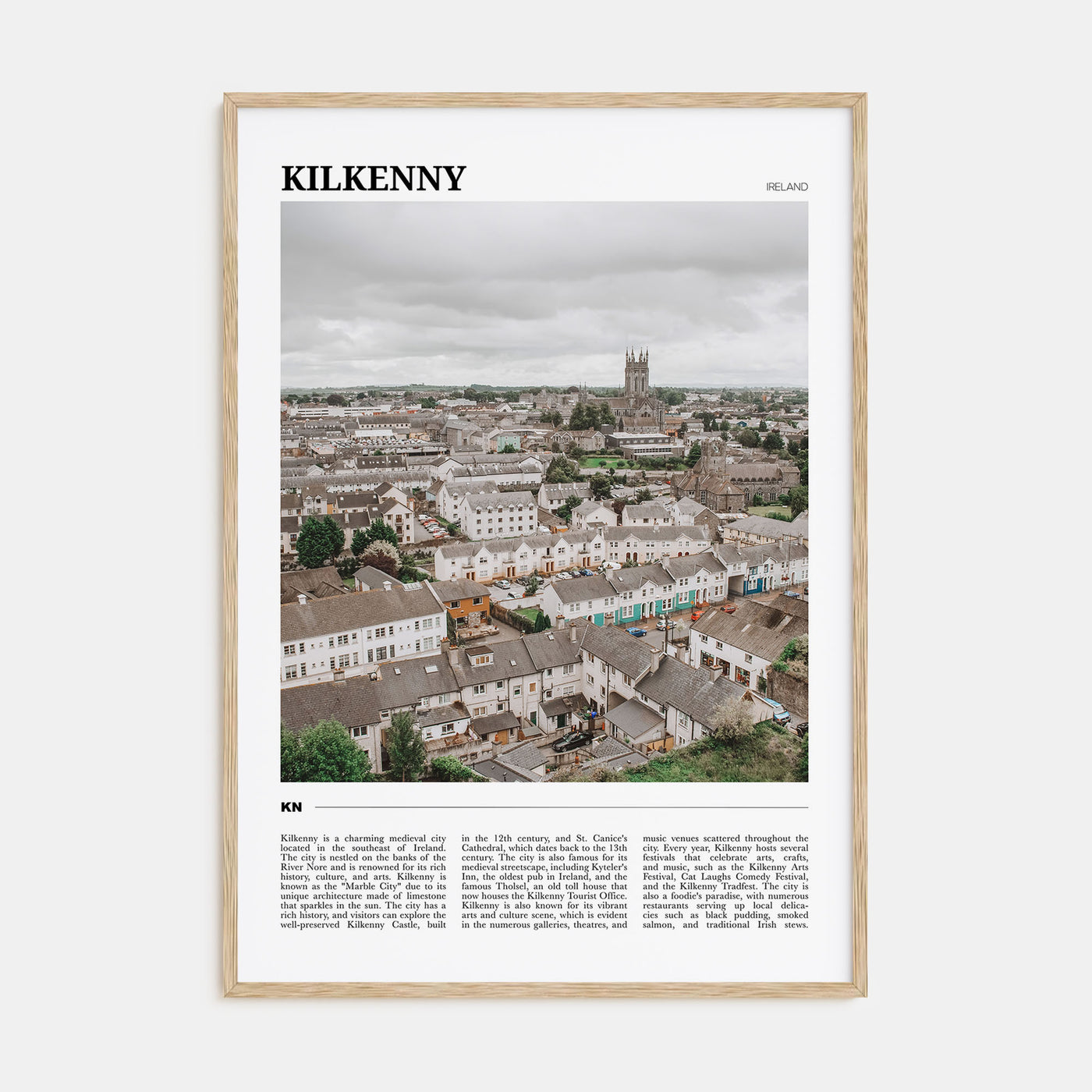 Kilkenny Travel Color Poster