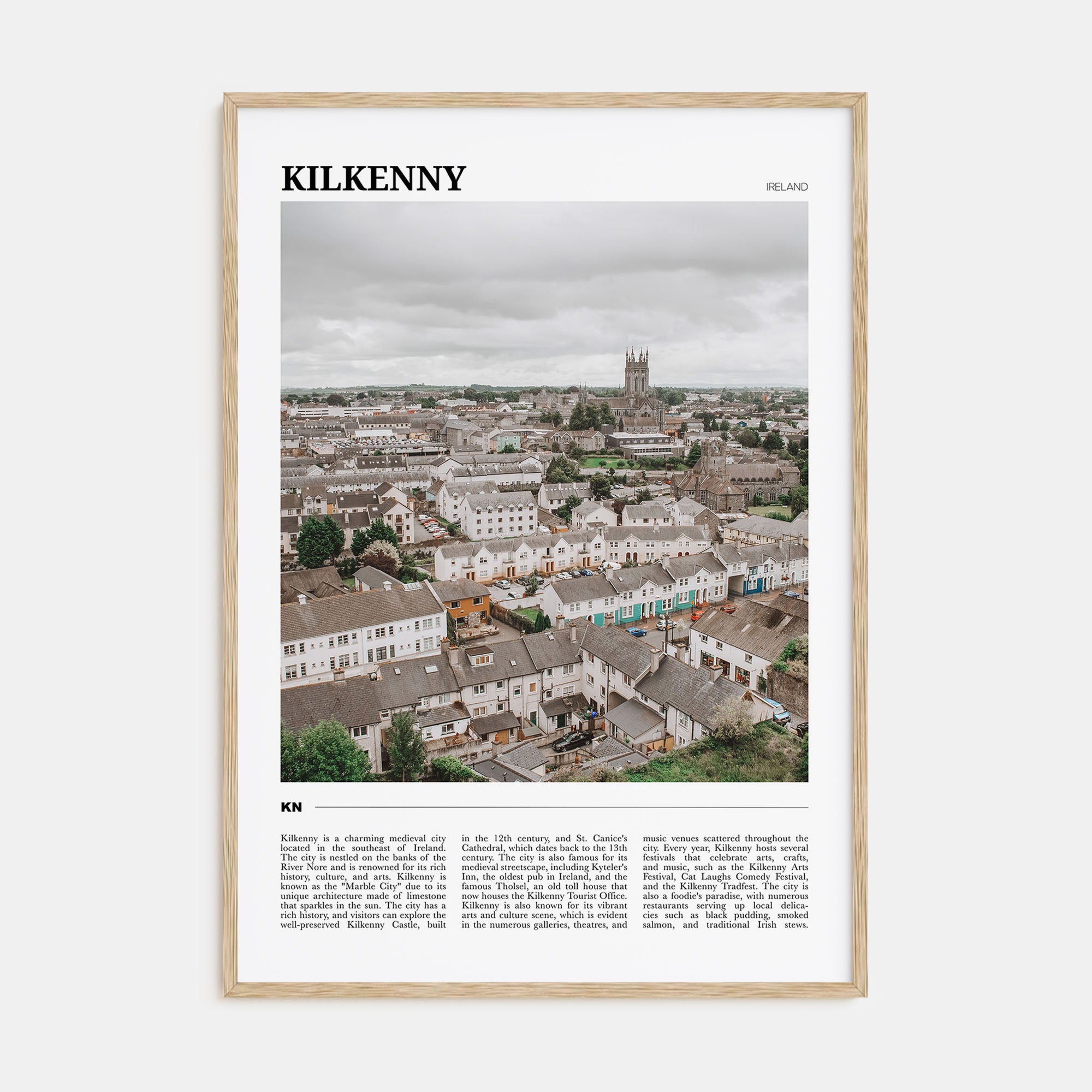 Kilkenny Travel Color Poster