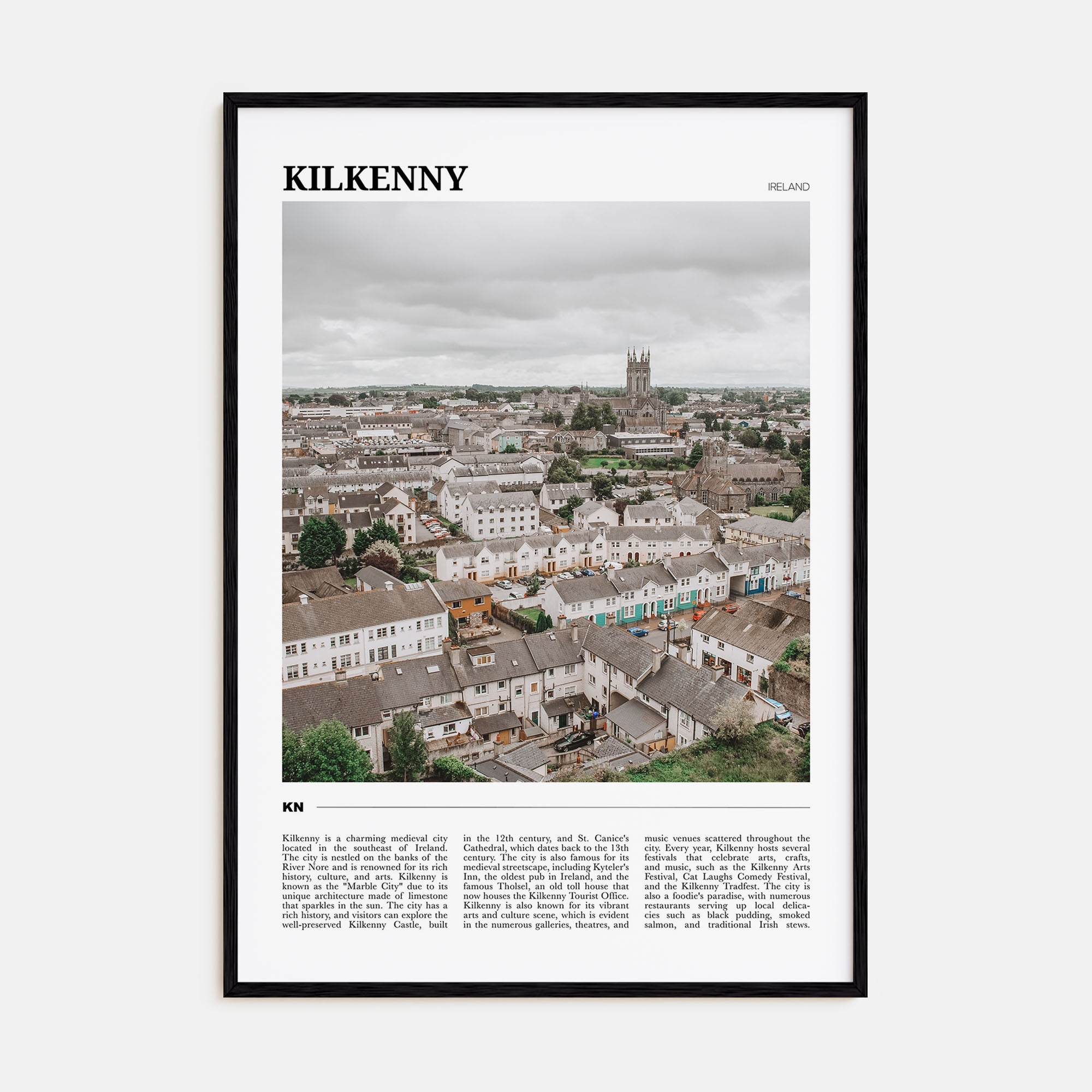 Kilkenny Travel Color Poster