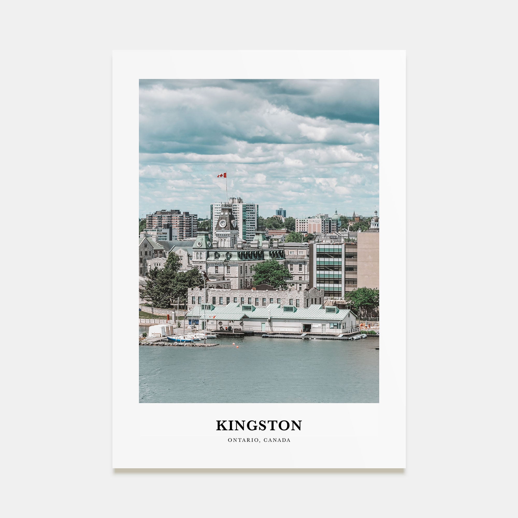 Kingston, Canada Portrait Color Poster