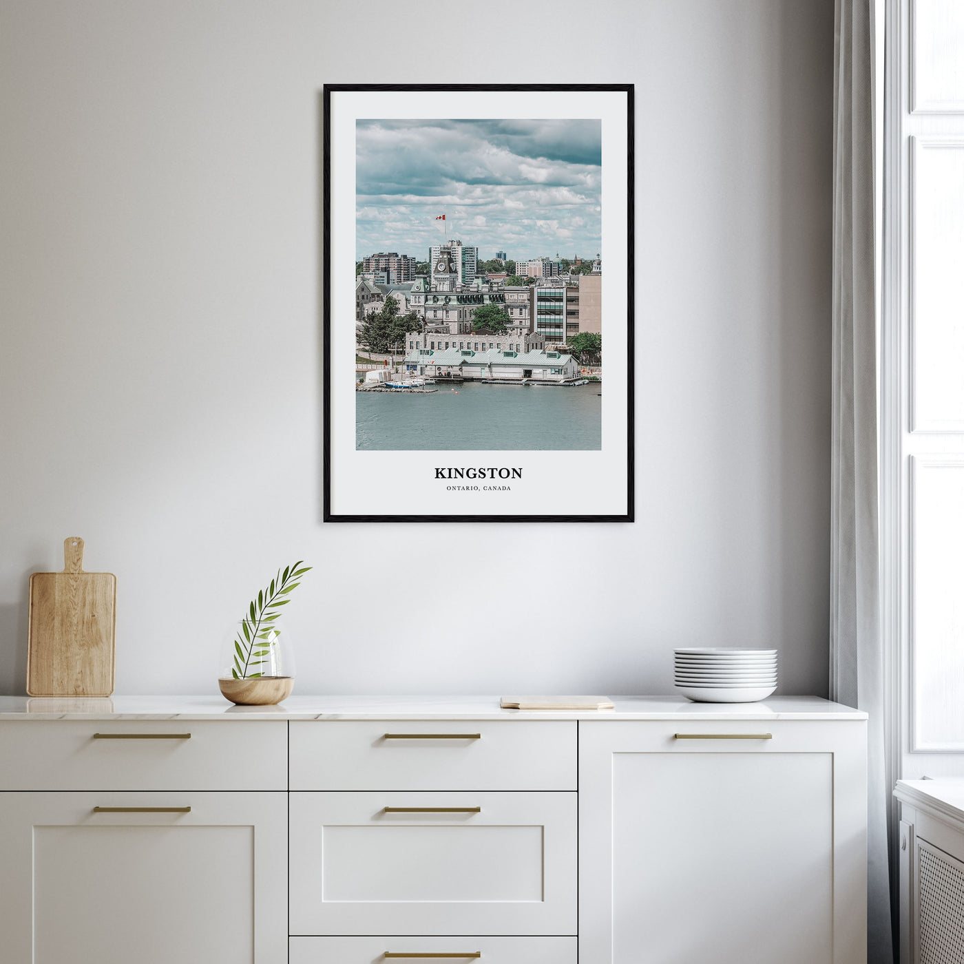 Kingston, Canada Portrait Color Poster