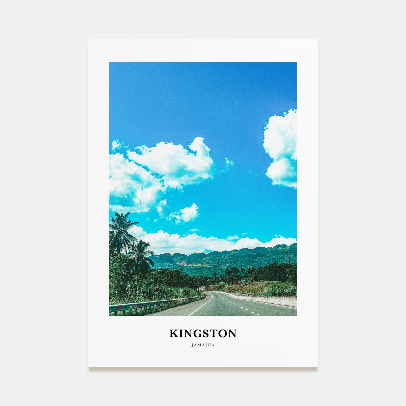 Kingston, Jamaica Portrait Color Poster