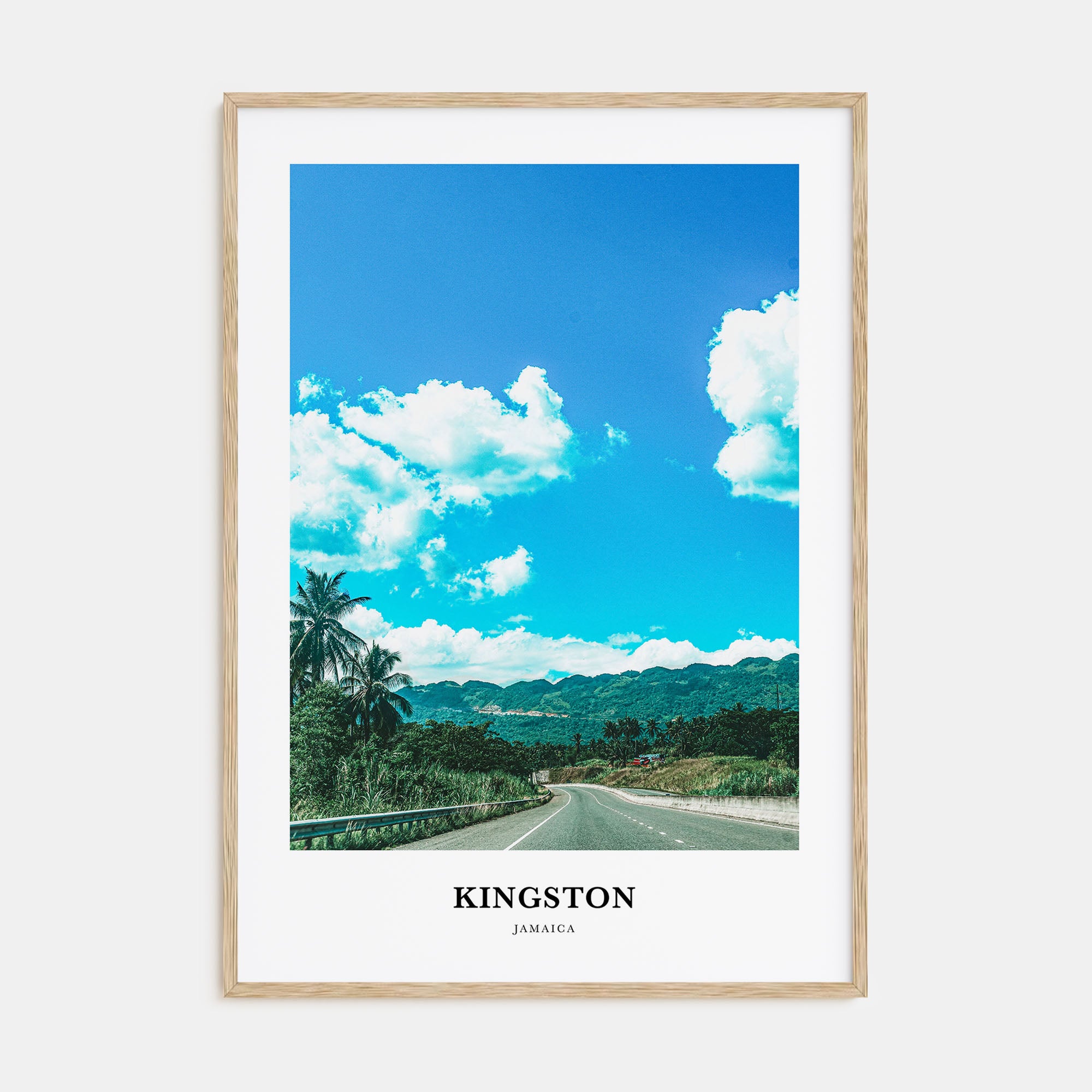 Kingston, Jamaica Portrait Color Poster