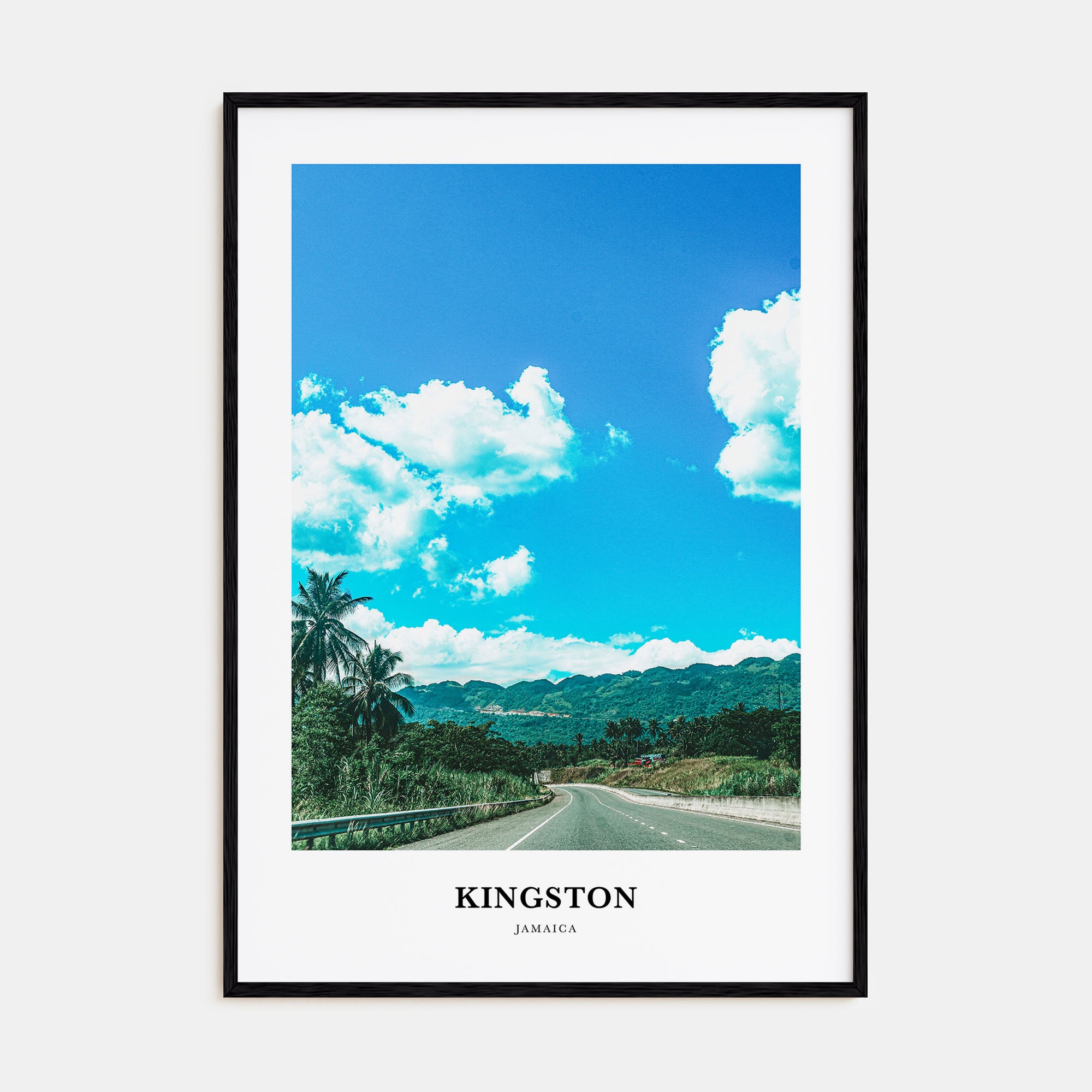 Kingston, Jamaica Portrait Color Poster
