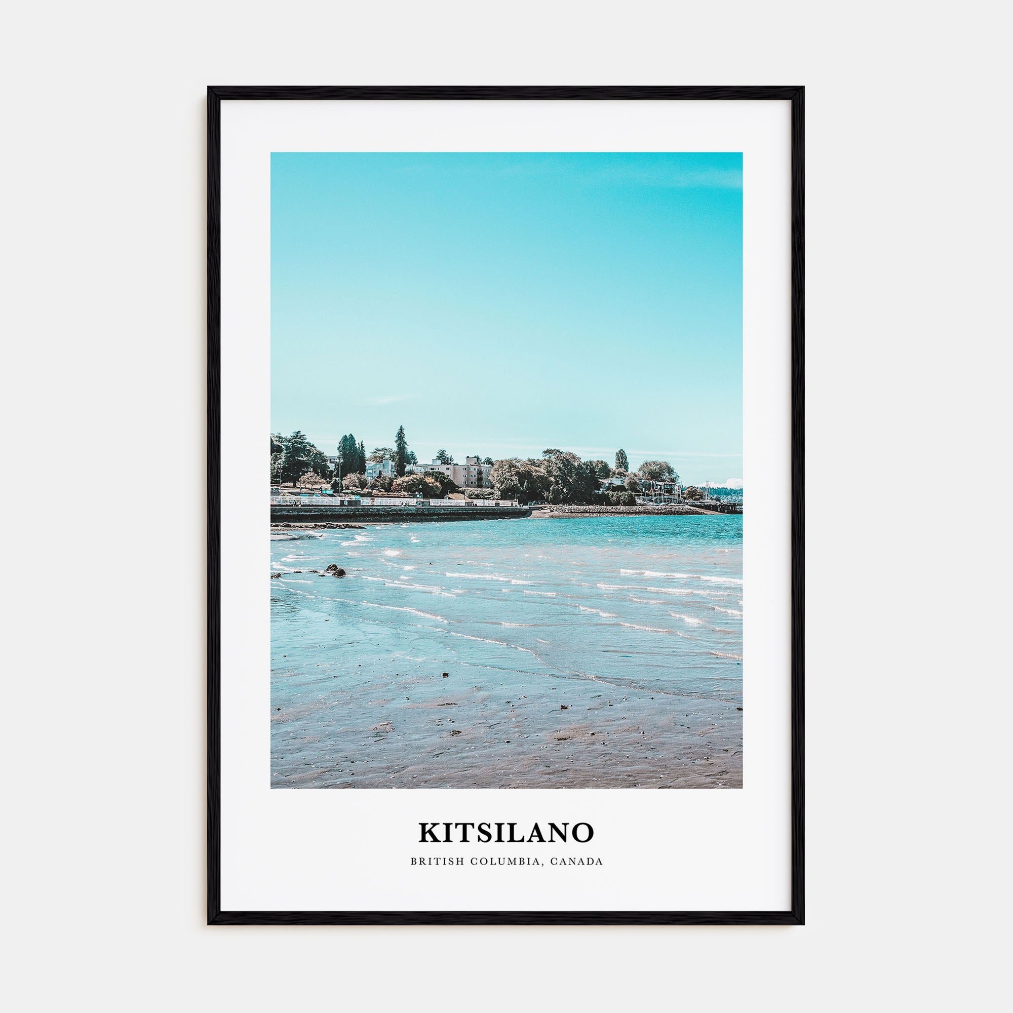Kitsilano Portrait Color Poster