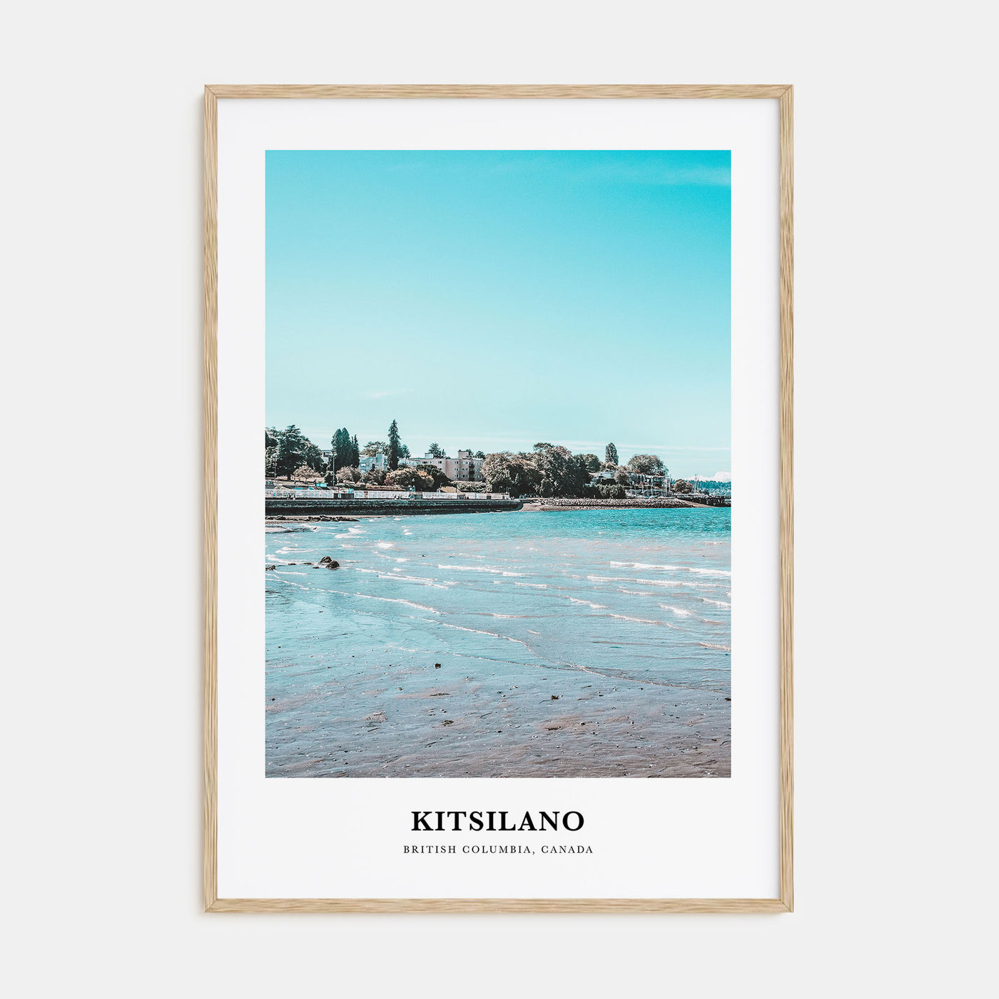 Kitsilano Portrait Color Poster
