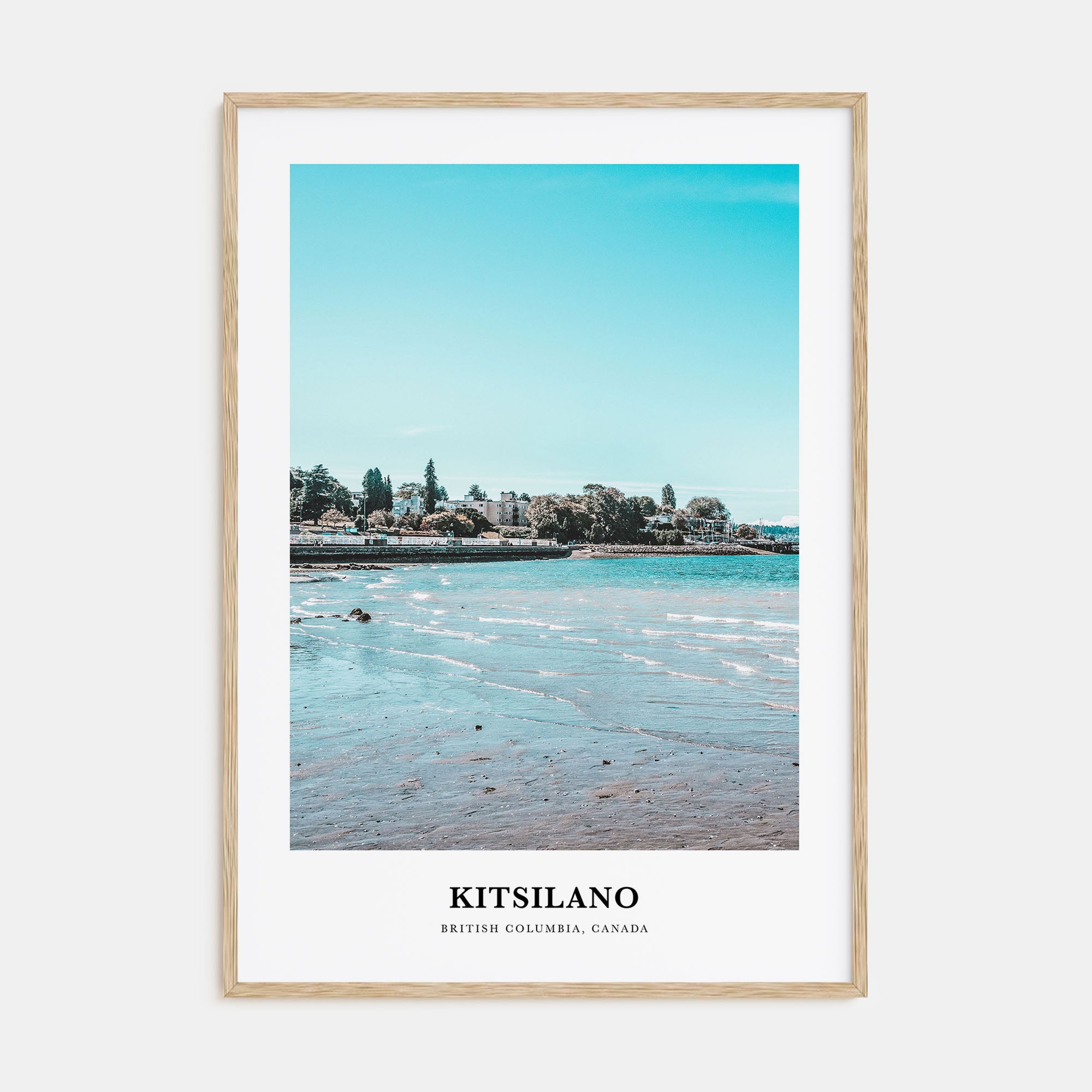 Kitsilano Portrait Color Poster