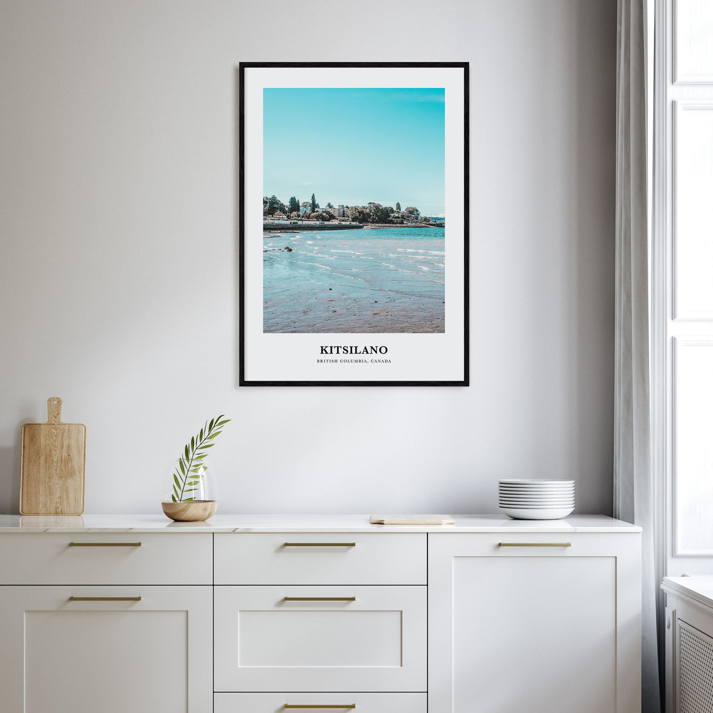 Kitsilano Portrait Color Poster