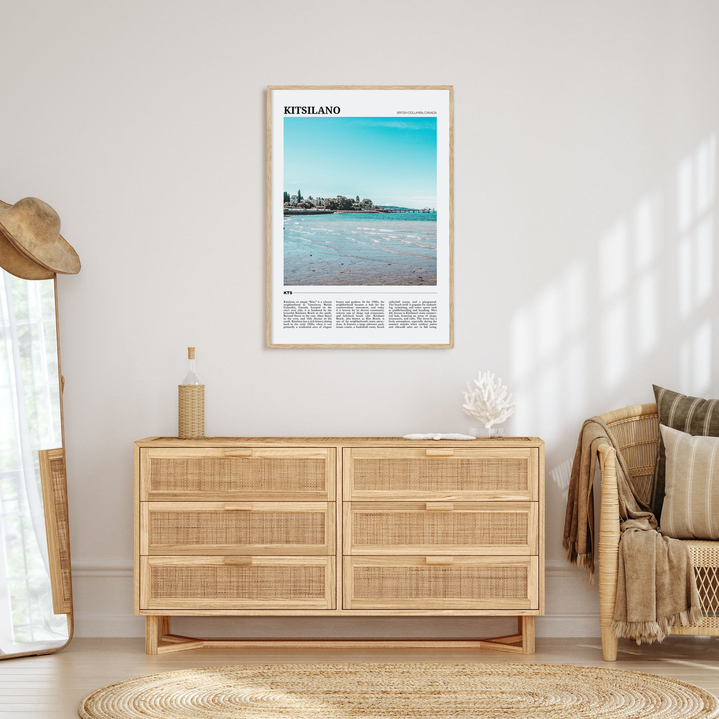 Kitsilano Travel Color Poster