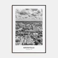 Knoxville Portrait B&W No 2 Poster