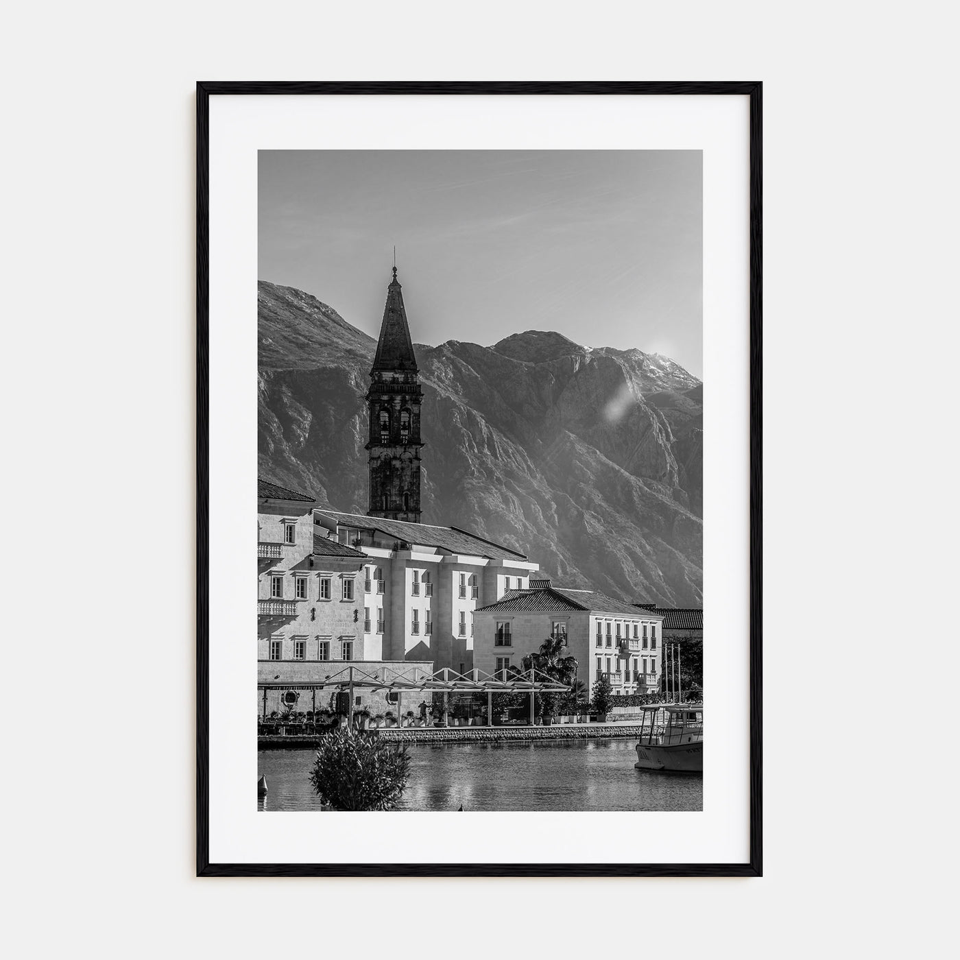Kotor Photo B&W Poster