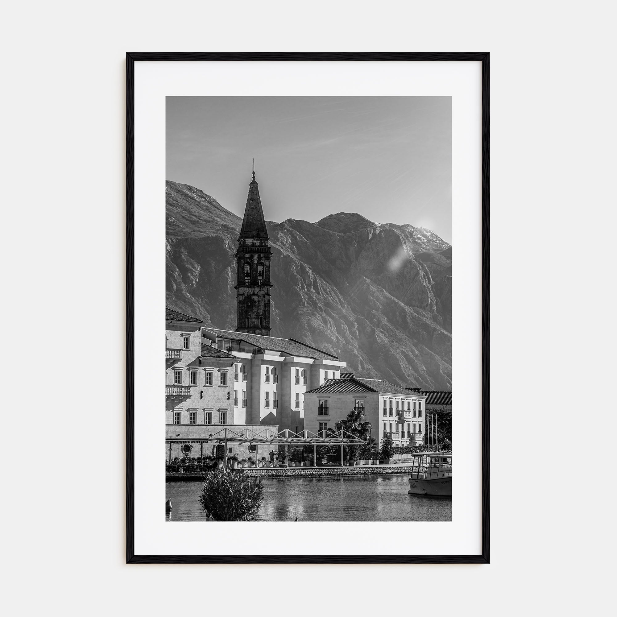 Kotor Photo B&W Poster