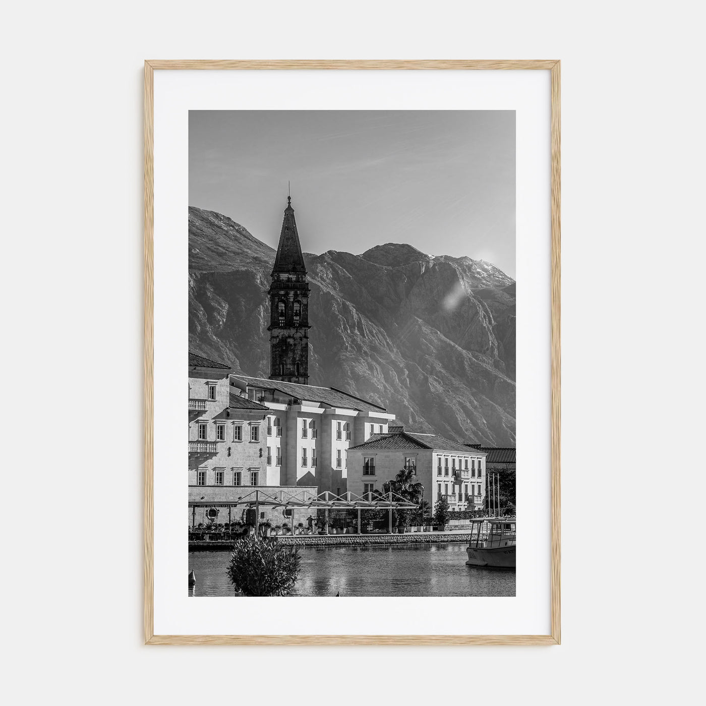 Kotor Photo B&W Poster
