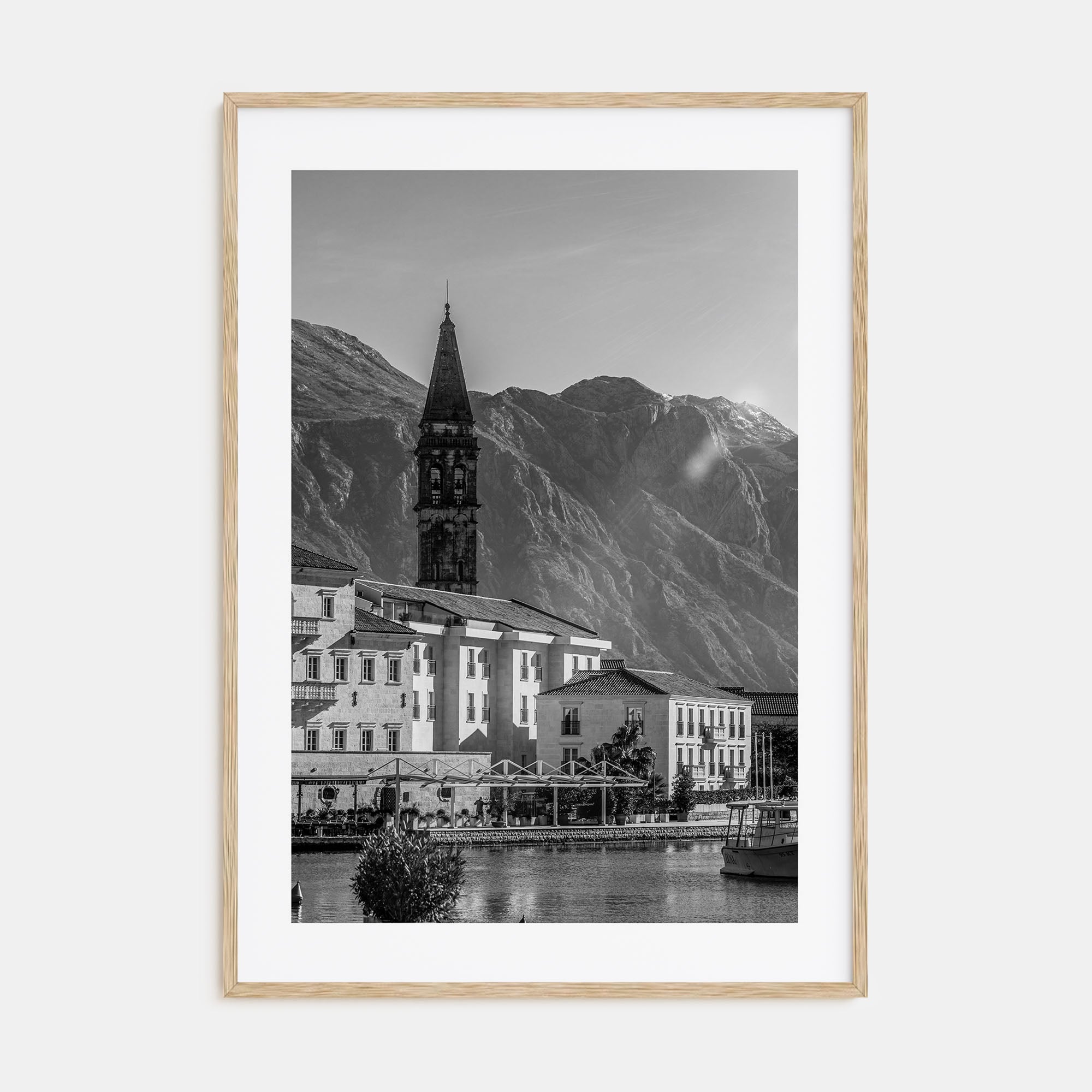 Kotor Photo B&W Poster