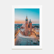 Kraków Photo Color Poster