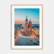 Kraków Photo Color Poster