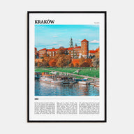 Kraków Travel Color Poster