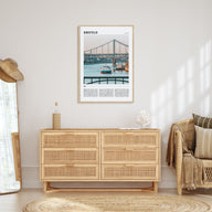 Krefeld Travel Color Poster
