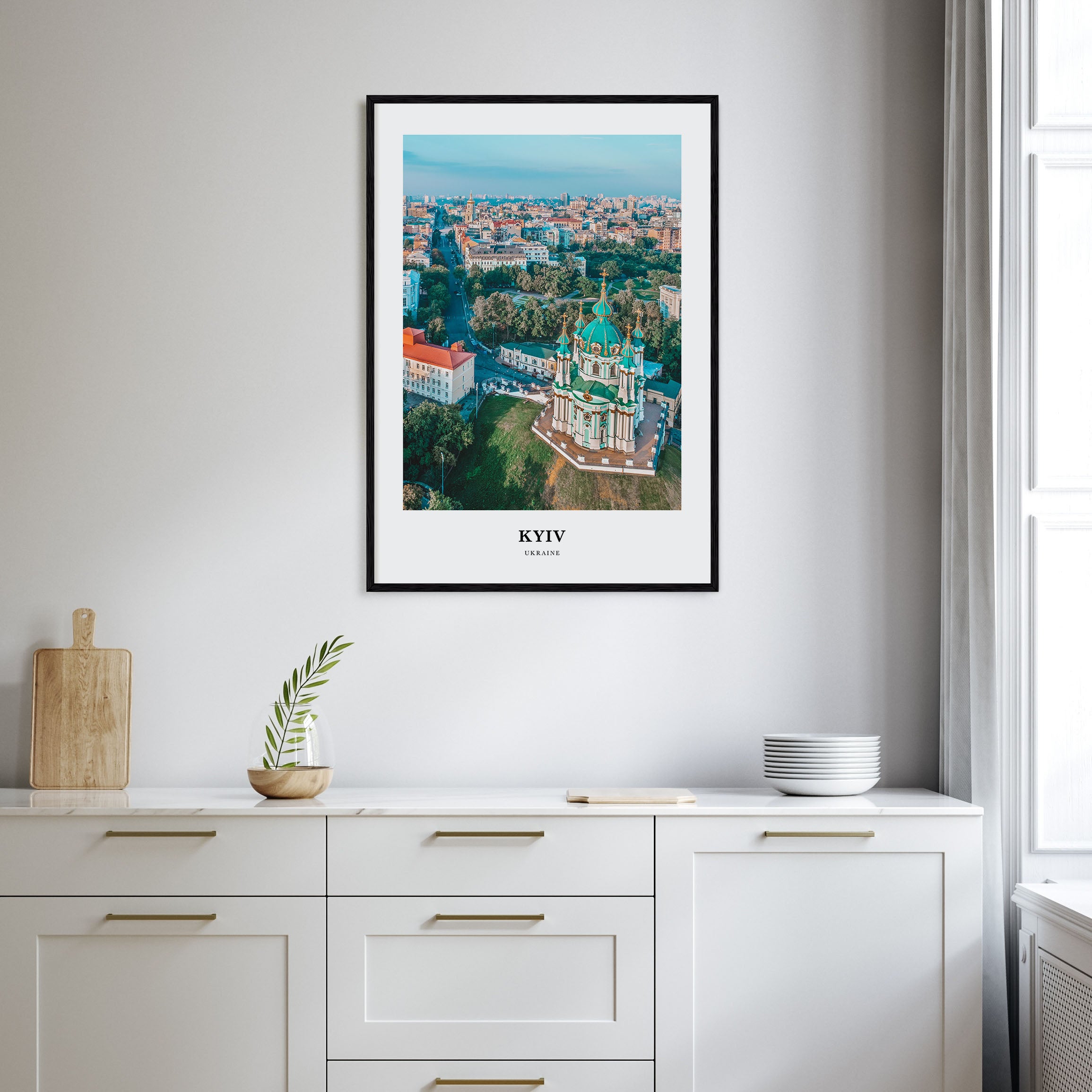 Kyiv Portrait Color Poster