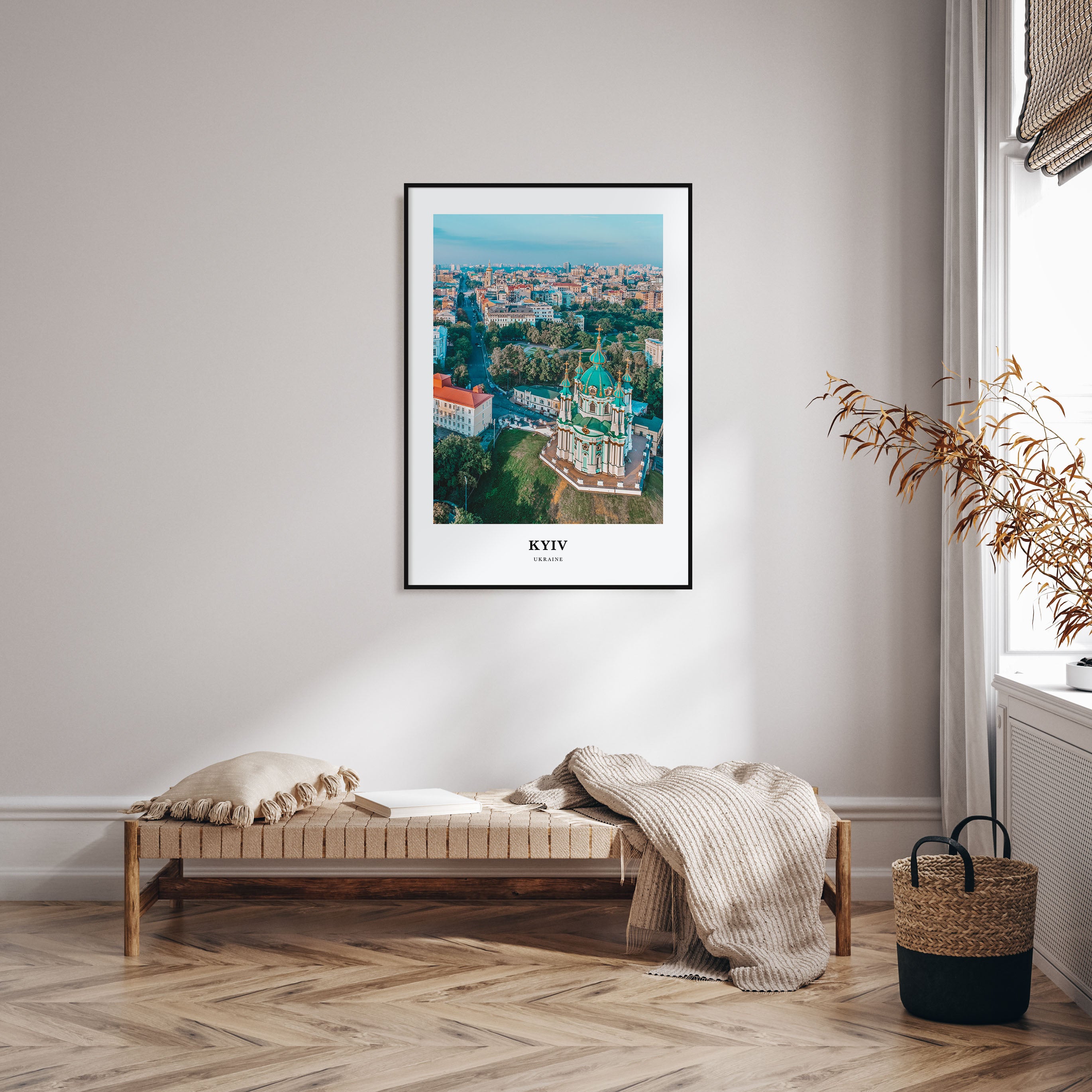 Kyiv Portrait Color Poster