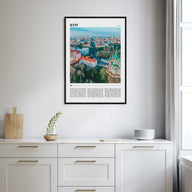 Kyiv Travel Color Poster
