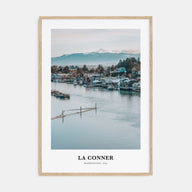 La Conner Portrait Color Poster