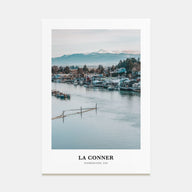 La Conner Portrait Color Poster