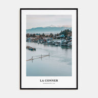 La Conner Portrait Color Poster