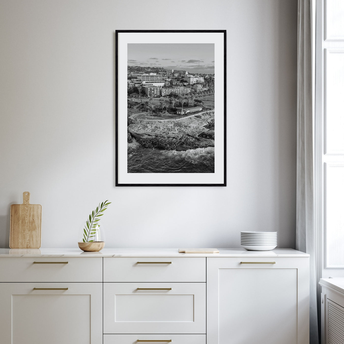 La Jolla Photo B&W No 1 Poster