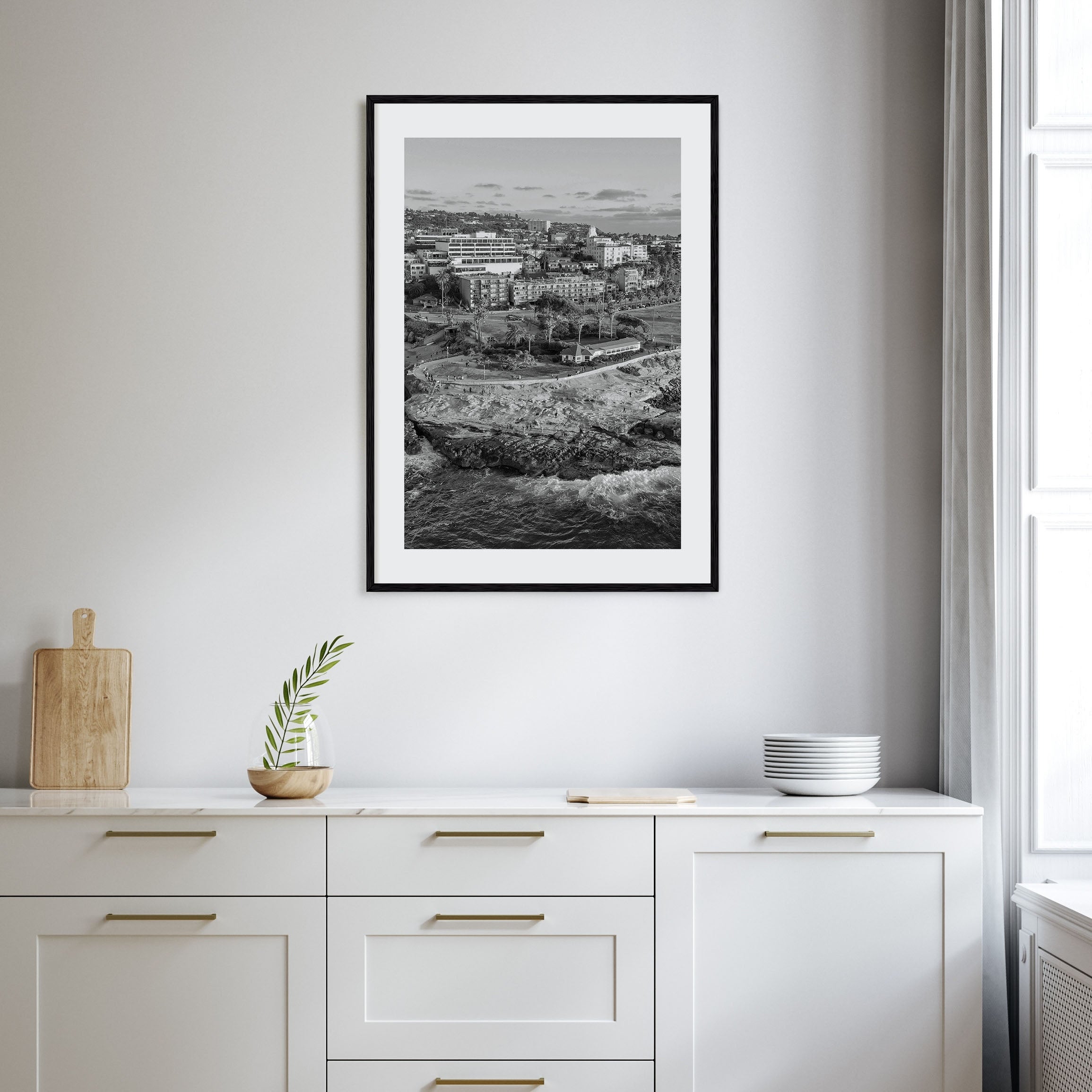 La Jolla Photo B&W No 1 Poster