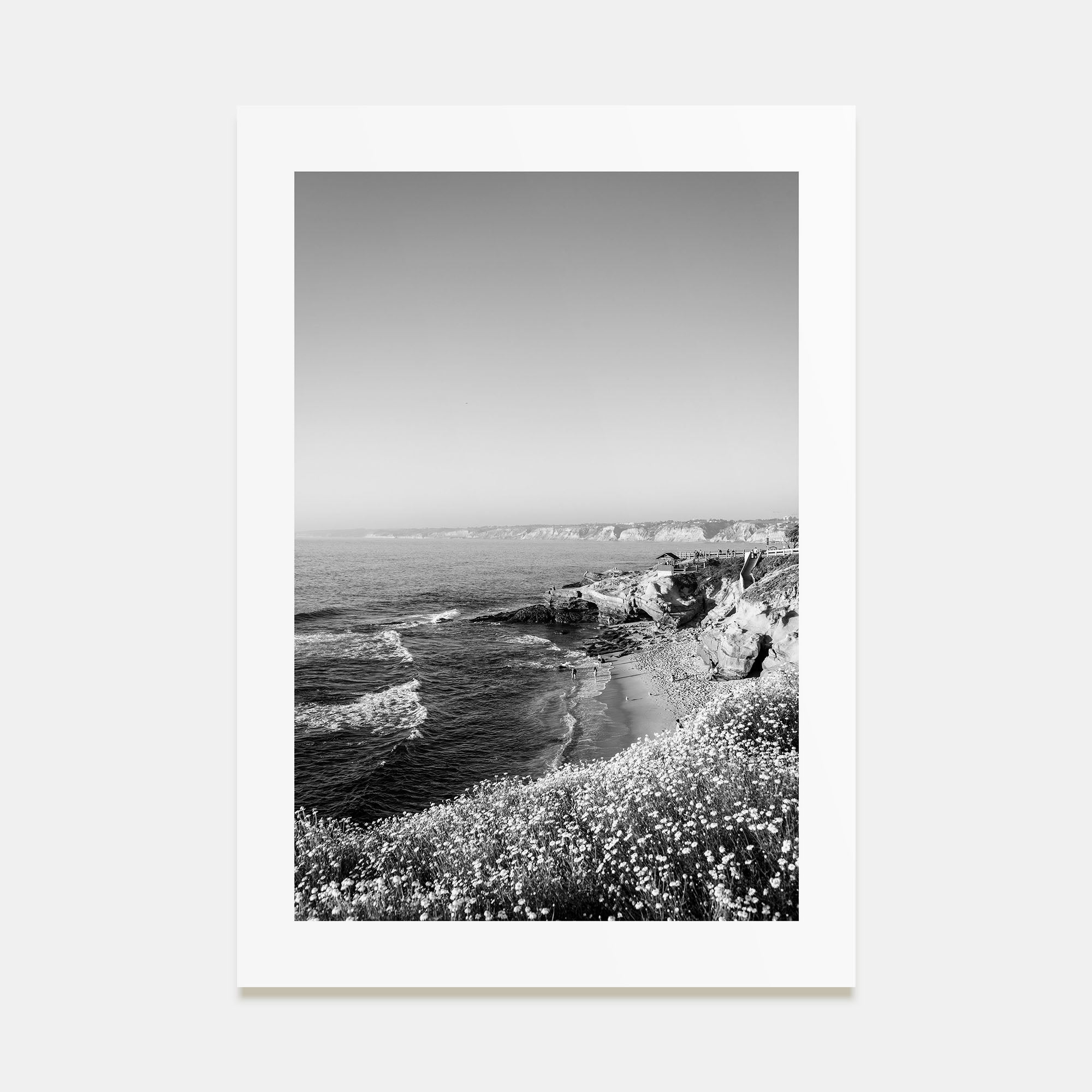 La Jolla Photo B&W No 2 Poster