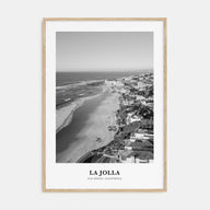 La Jolla Portrait B&W No 2 Poster